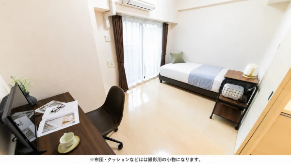 【大阪メトロ 南森町 徒歩５分】SステイST天満Dio南森町 ｜wi-fiレンタル可｜オートロック付き分譲マンション｜ペット可｜１K・シングルベッドの物件画像