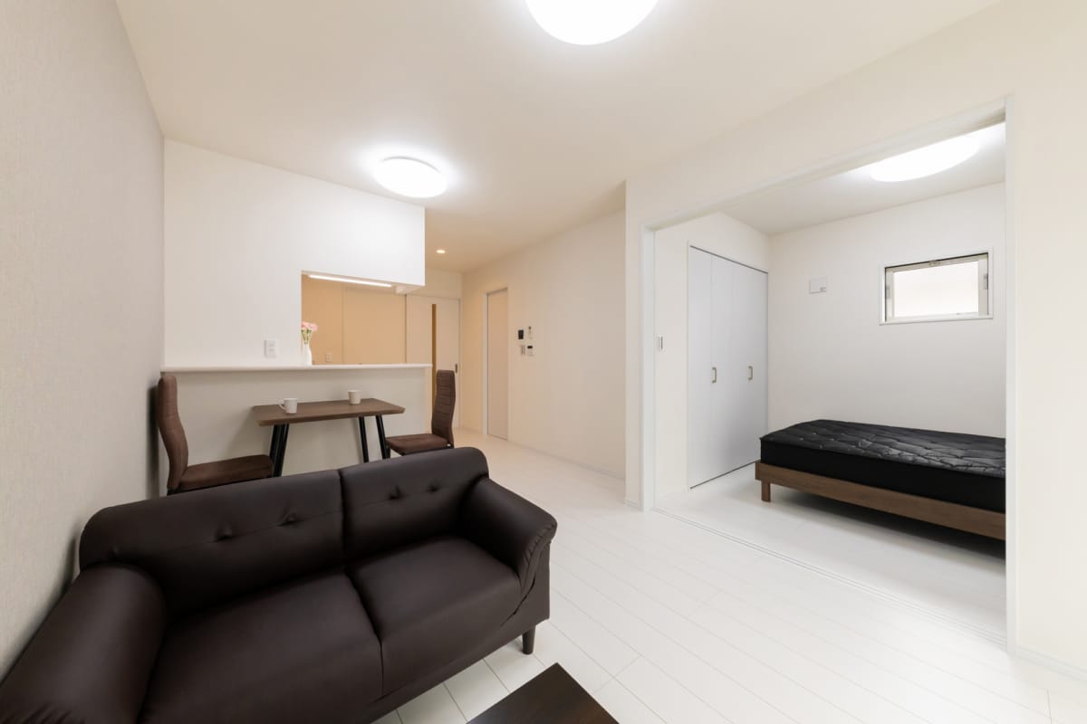 ★SステイACりんくうⅡ【禁煙ルーム・Wi-Fi無料・1LDK・ダブルベッド】★2025年3月新築★インターネットWi-Fi無料★独立洗面台・ウォシュレット・浴室暖房換気乾燥・ペット可★