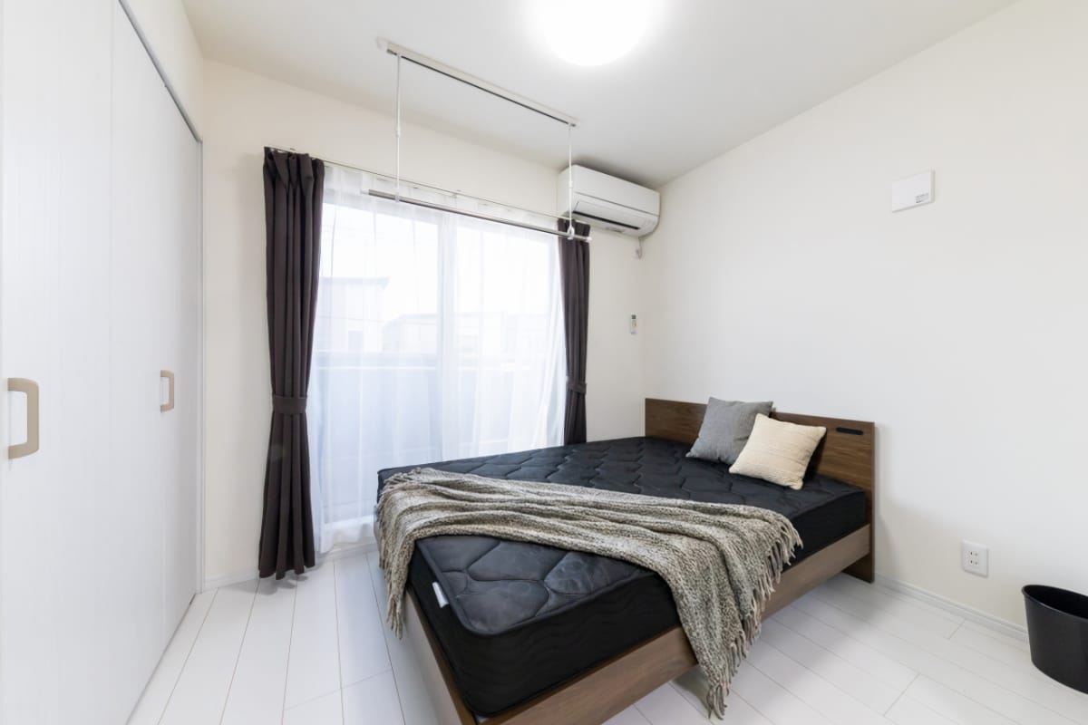 ★SステイACりんくうⅠ【禁煙ルーム・１LDK・Wi-Fi無料・ダブルベッド・1号タイプ】★2025年3月新築★インターネットWi-Fi無料★独立洗面台・ウォシュレット・浴室暖房換気乾燥★ペット可★