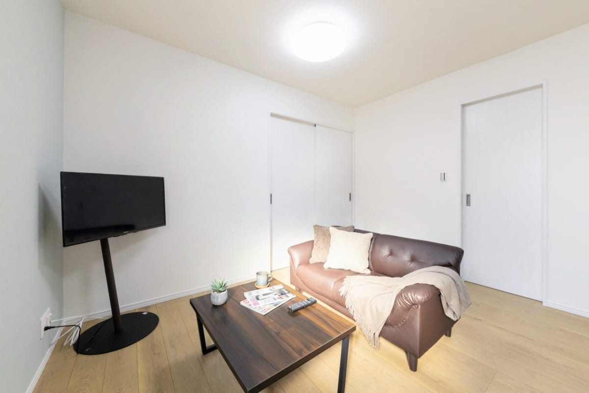  ★SステイGA泉佐野大西【禁煙ルーム・１LDK・Wi-Fi無料・ダブルベッド・1号タイプ】★2025年6月新築★独立洗面化粧台・浴室暖房乾燥機・追い焚き・ウォシュレット・ガス２口K★ペット可★