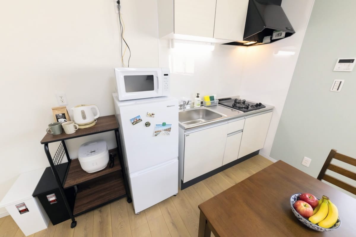  ★SステイGA泉佐野大西【禁煙ルーム・１LDK・Wi-Fi無料・ダブルベッド・1号タイプ】★2025年6月新築★独立洗面化粧台・浴室暖房乾燥機・追い焚き・ウォシュレット・ガス２口K★ペット可★