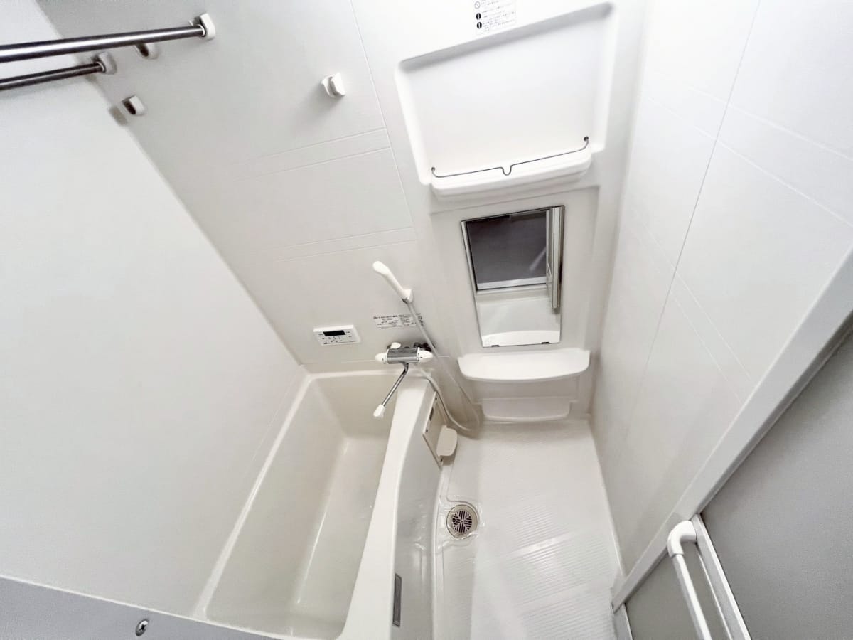 ★SステイCH堺筋本町【禁煙ルーム・１R・セミダブルベッド・】★インターネッ トWi-Fiレンタル可★独立洗面台・浴室乾燥機・温水洗浄便座・ガス2口キッチン など設備充実★