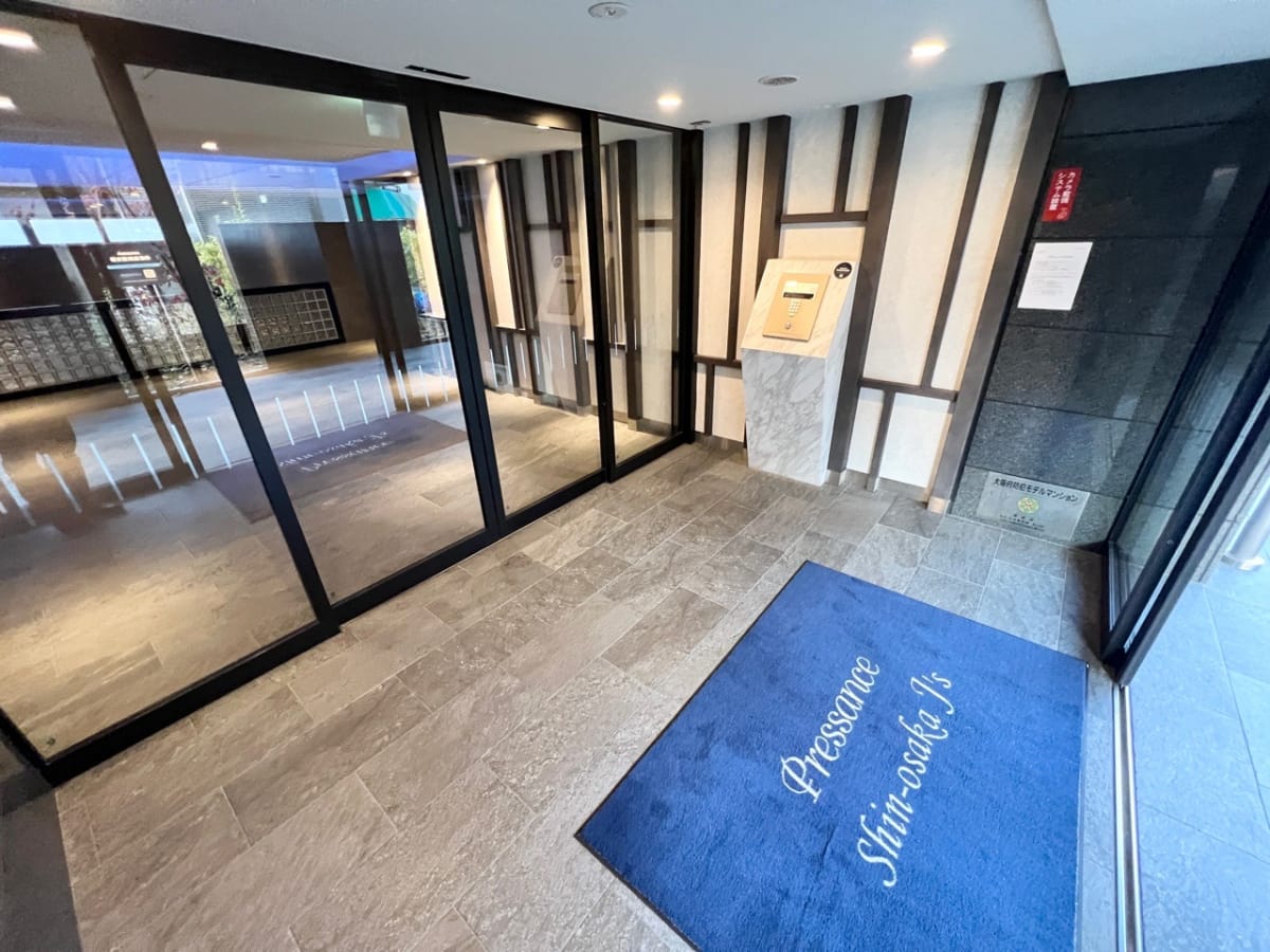 ★SステイPS新大阪ジェイズ【禁煙ルーム・1LDK・Wi-Fi無料・ダブルベッド】★独立洗面台・浴室乾燥機・温水洗浄便座・ガス2口カウンターKなど設備充実★