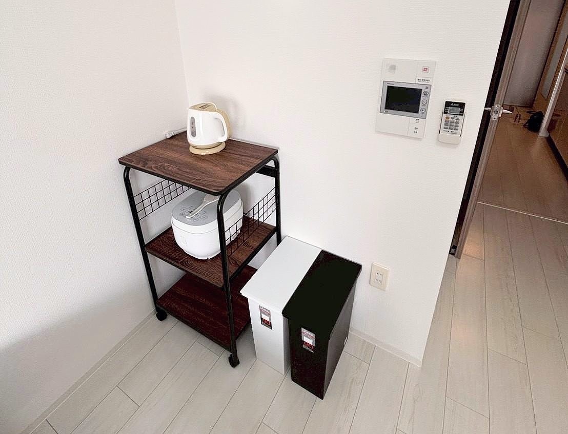 ★SステイRH桜宮リバーテラス【禁煙ルーム・１K・Wi-Fi無料・セミダブルベッド】★独立洗面台・浴室乾燥機・ウォシュレット・ガス2口K★ペット可★