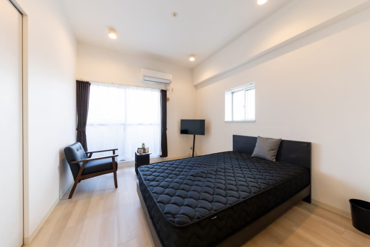  ★SステイWOB堺駅前【禁煙ルーム・１DK・セミダブルベッド】★インターネットWi-Fi無料★ウォシュレット・浴室乾燥機・独立洗面化粧台・ガス2口K・オートロックなど設備充実★ペット可★