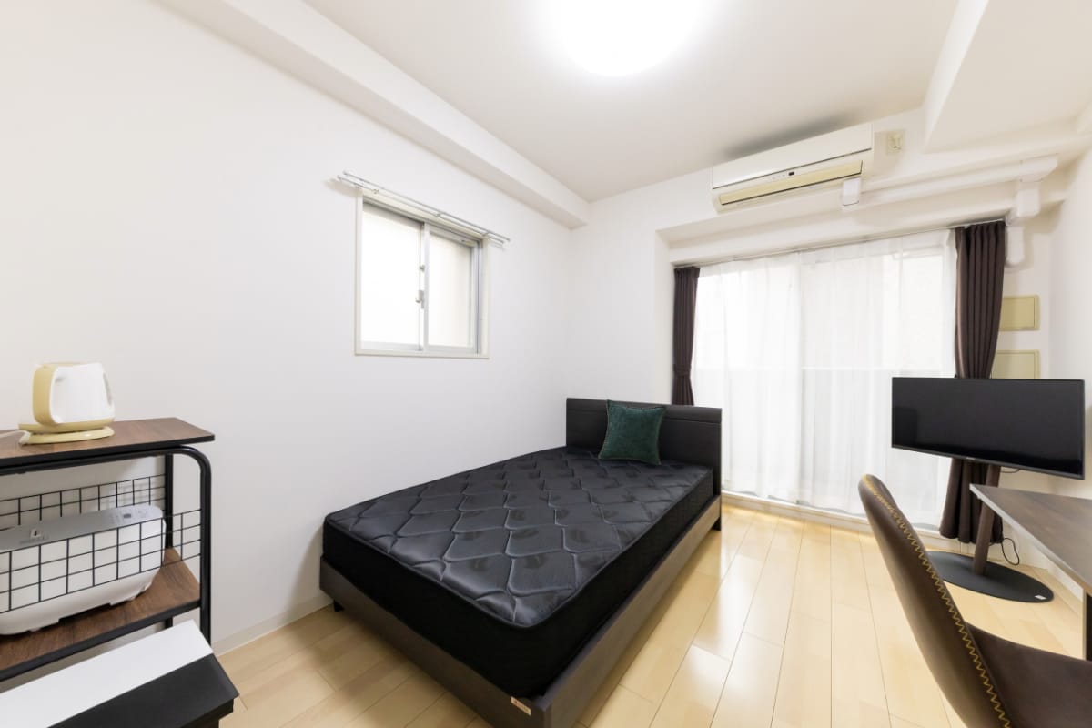 ★SステイEL江坂江の木町【禁煙ルーム・１K】★インターネットWi-Fiレンタル可 ★浴室乾燥機・ウォシュレット・独立洗面化粧台・ガス２口K・オートロックなど 設備充実★