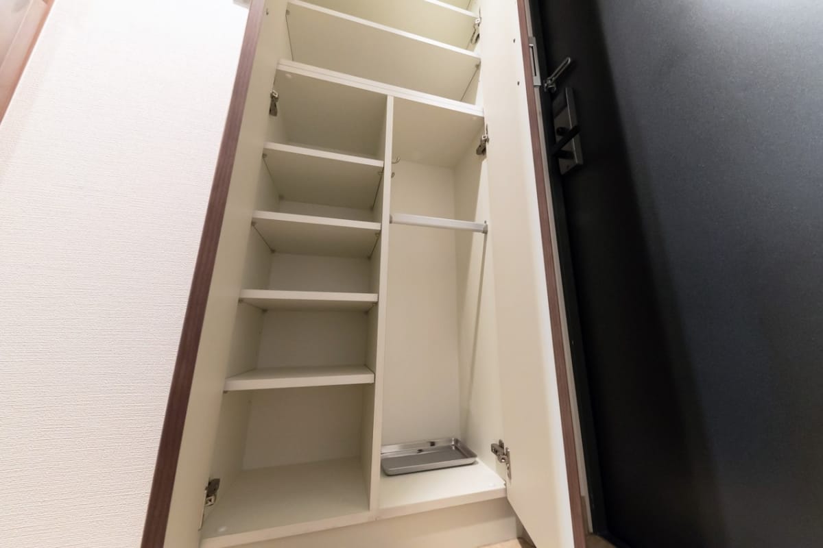 ★SステイEL松屋町SOUTH【禁煙ルーム・1K・セミダブルベッド】★インターネッ トWi-Fiレンタル可★ウォシュレット・浴室乾燥・独立洗面化 粧台・ガス2口K・オートロックなど設備充実