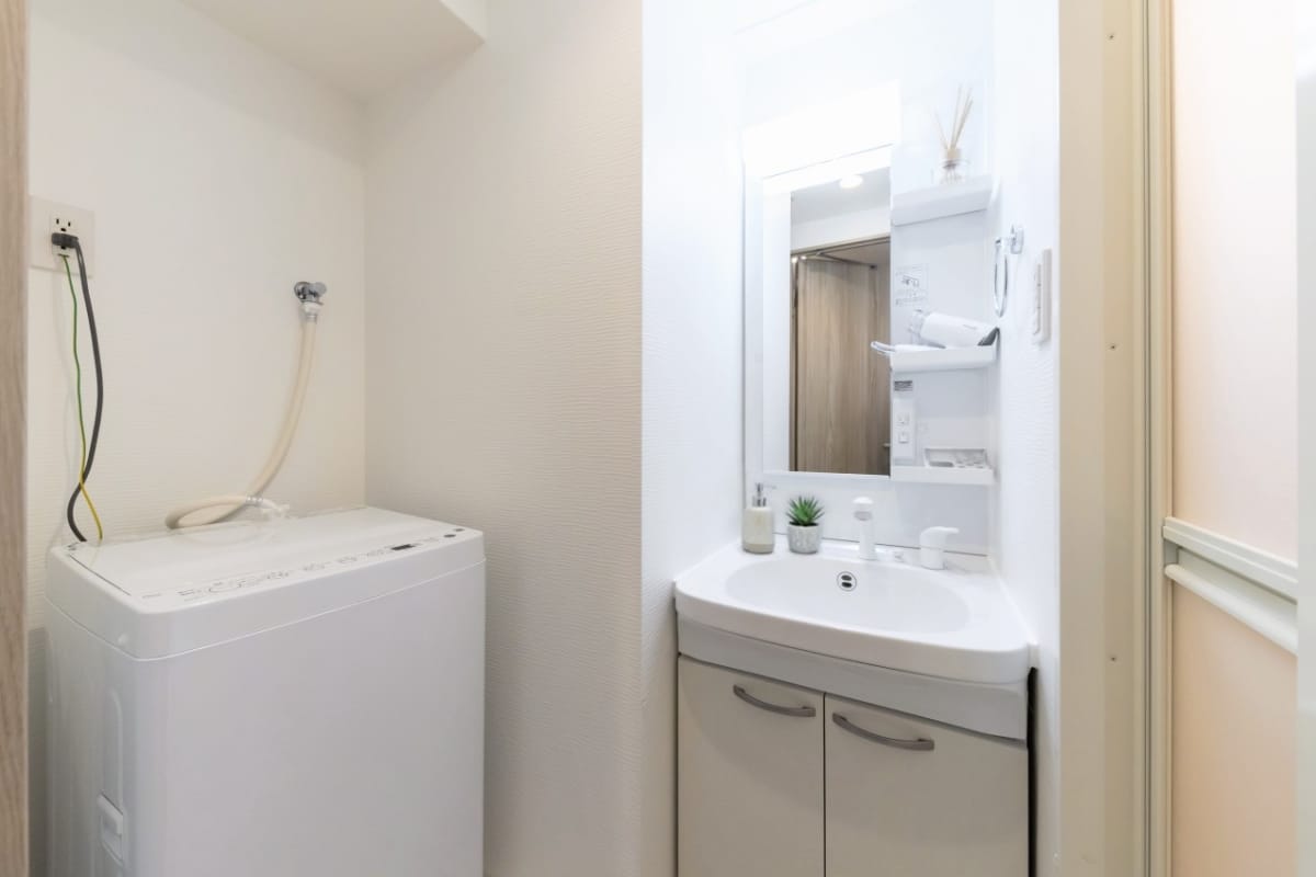 ★SステイAC堺綾之町【禁煙ルーム・1DK・Wi-Fi無料・セミダブルベッド】★2026年3月新築★独立洗面台・温水洗浄便座・ガス2口Kなど設備充実★ペット可★