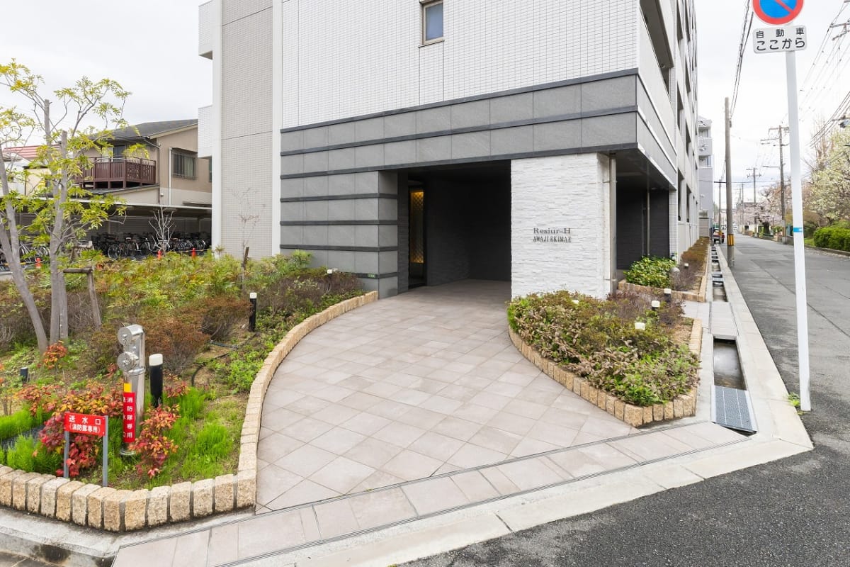 ★SステイRH淡路駅前【禁煙ルーム・1K・Wi-Fi無料・セミダブルベッド】★ウォシュレット・独立洗面化粧台・浴室乾燥・ガス2口K・オート ロックなど設備充実★ペット可★