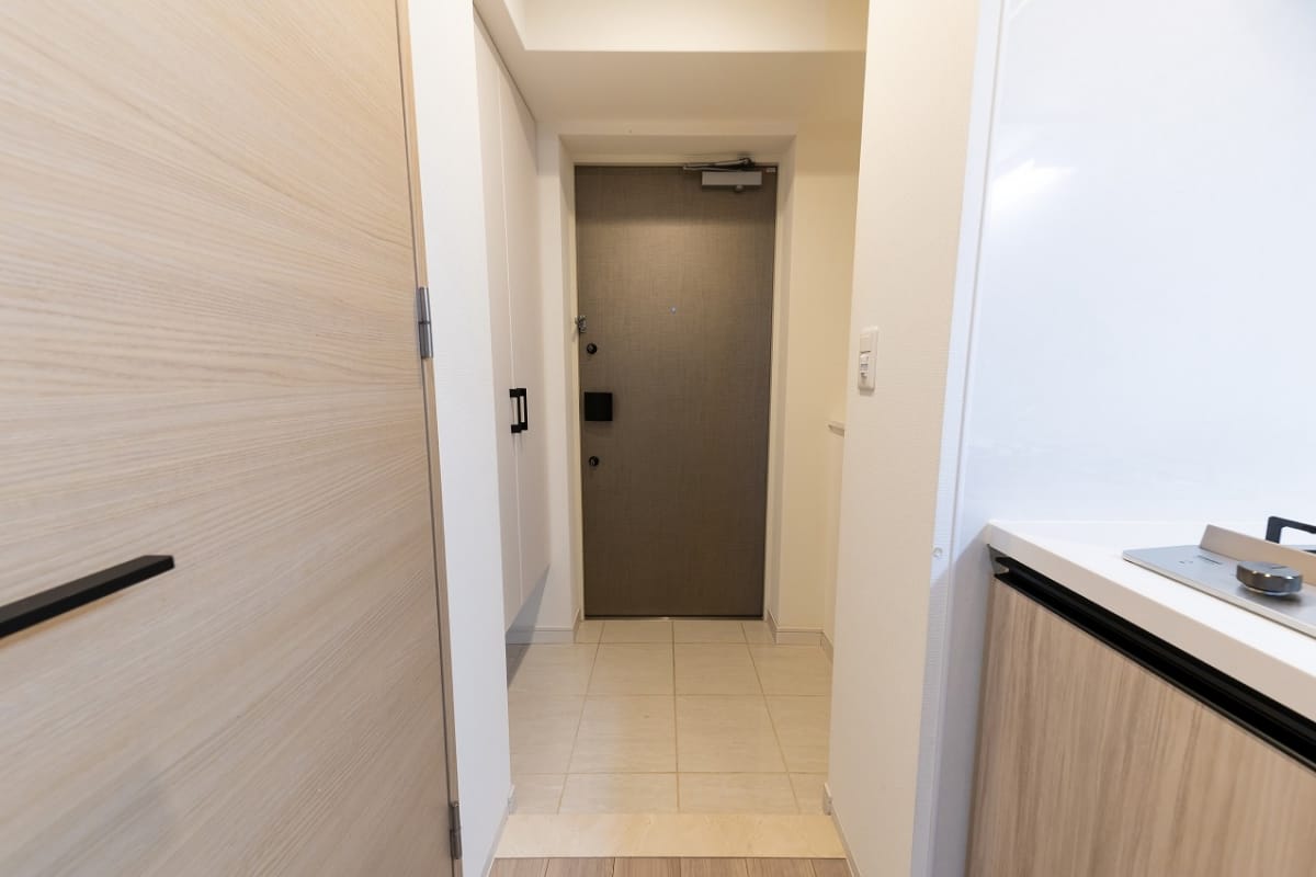 ★SステイRH淡路駅前【禁煙ルーム・1K・Wi-Fi無料・セミダブルベッド】★ウォシュレット・独立洗面化粧台・浴室乾燥・ガス2口K・オート ロックなど設備充実★ペット可★