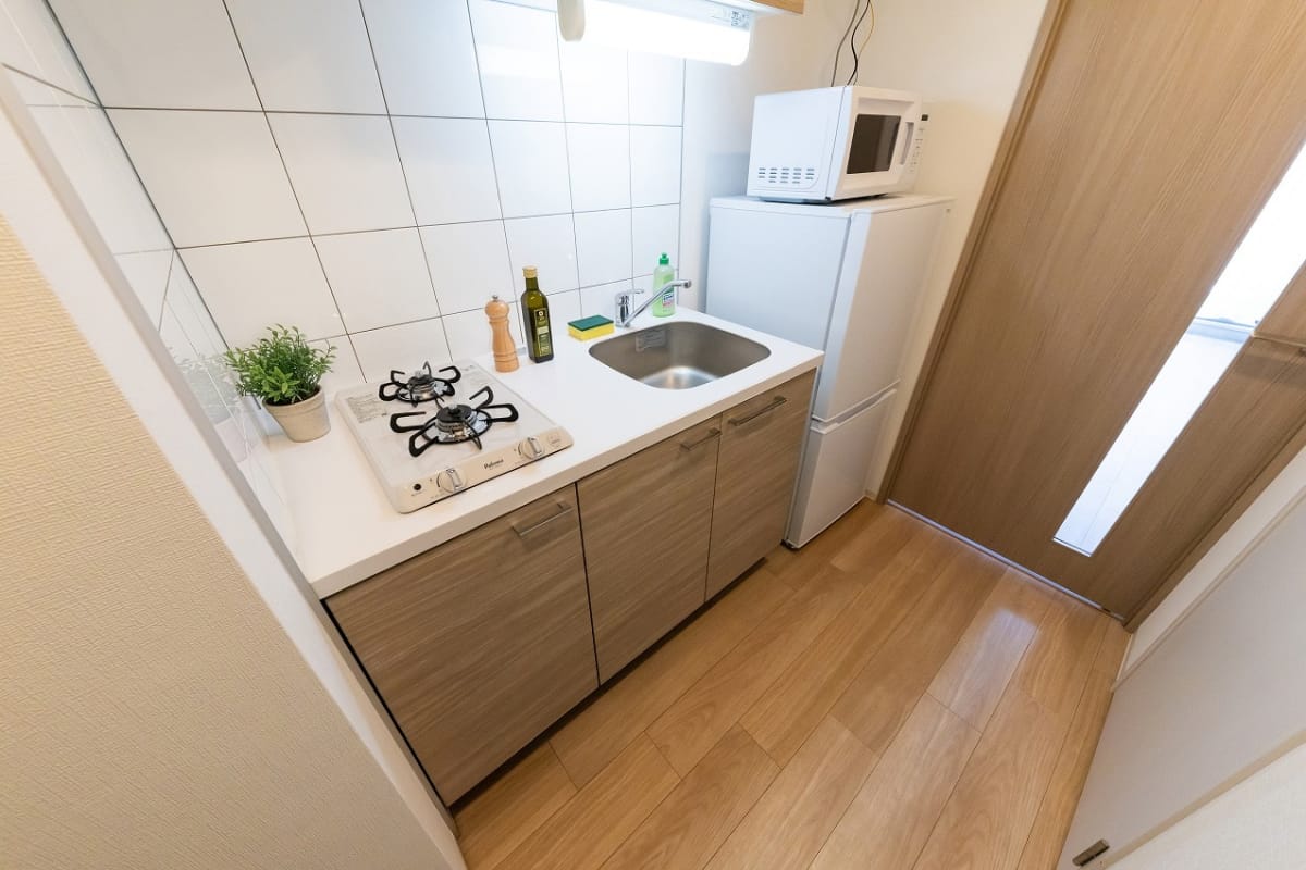 ★SステイEL京橋桜ノ宮公園【禁煙ルーム・１K・Wi-Fi無料】★浴室乾燥機・独立洗面台・ウォシュレット・ガス２口Kなど設備充実★ペット相談★